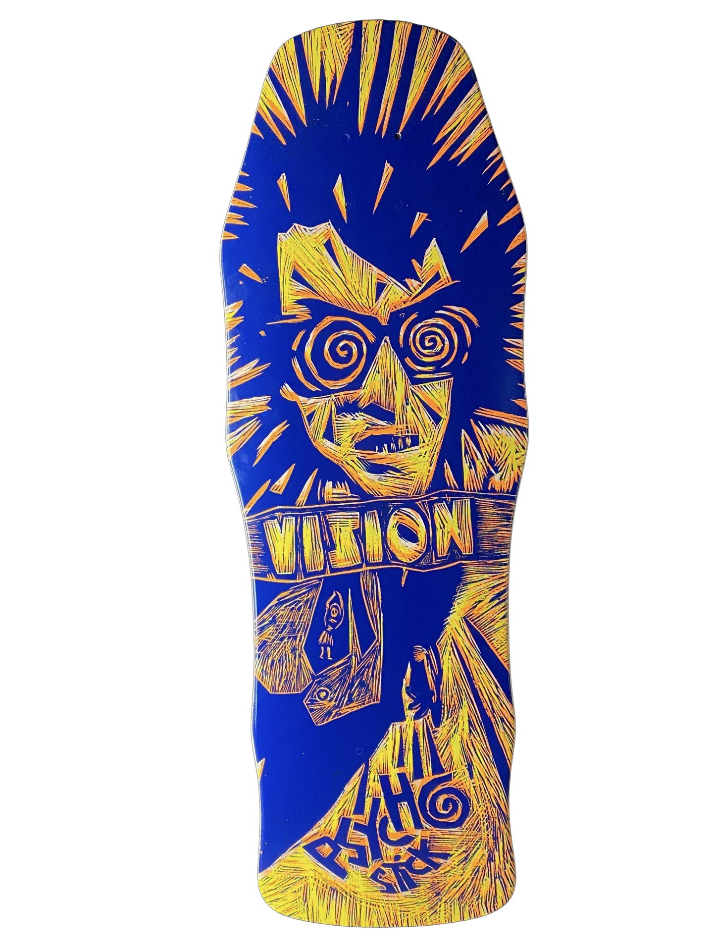 Vision Street Wear Vision Original Psycho Stick -Woodcut Art by Sean Starwars deck