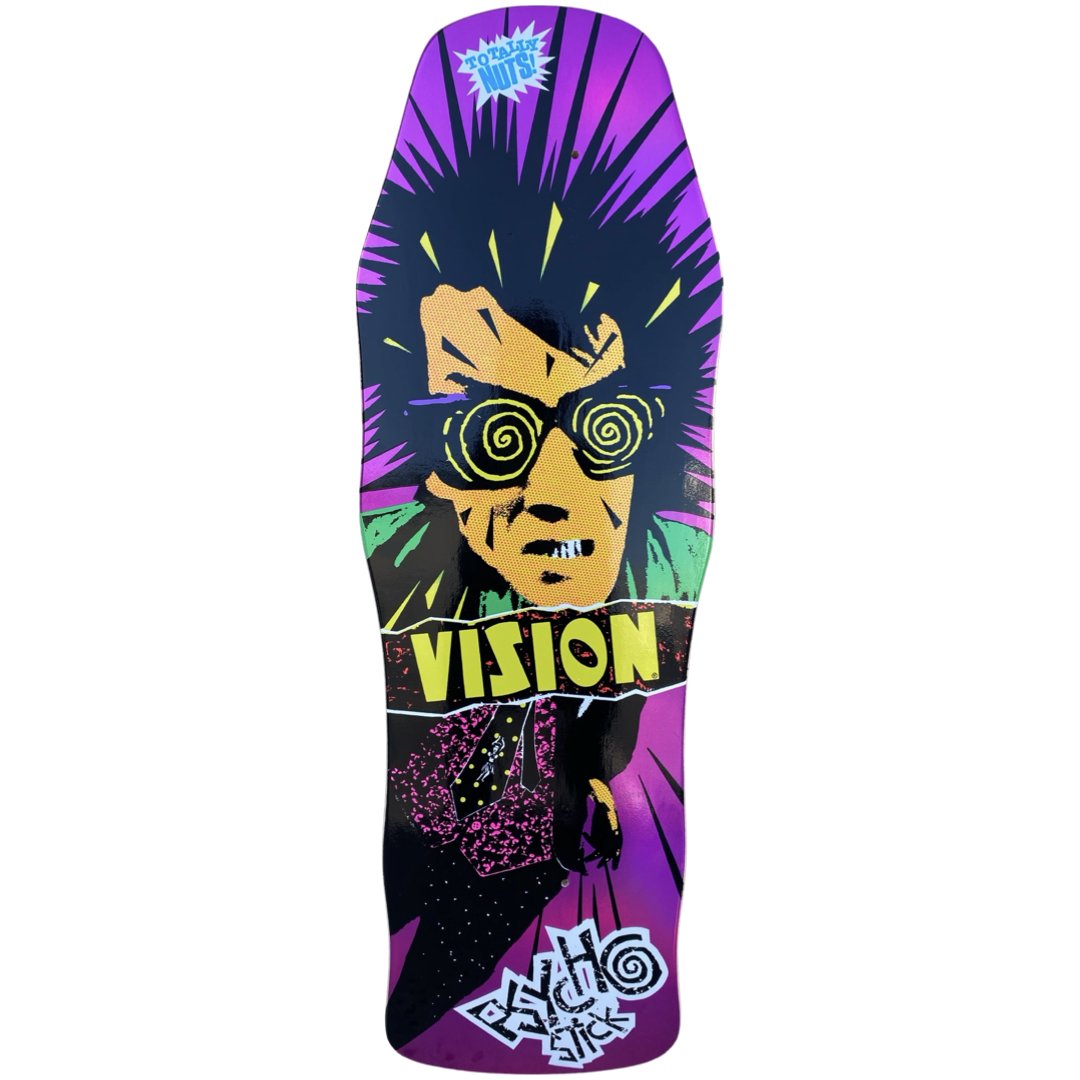Vision Street Wear Vision Psycho Stick Pink color way deck