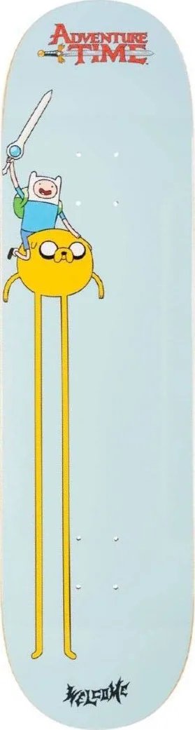Welcome Adventure Time Heroes (Light Blue) deck