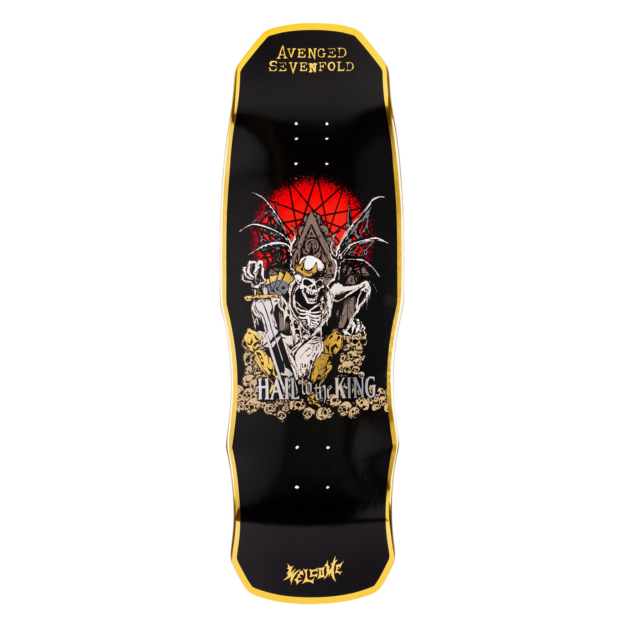 Welcome Avenged Sevenfold X - Hail to the King on Dark Lord deck