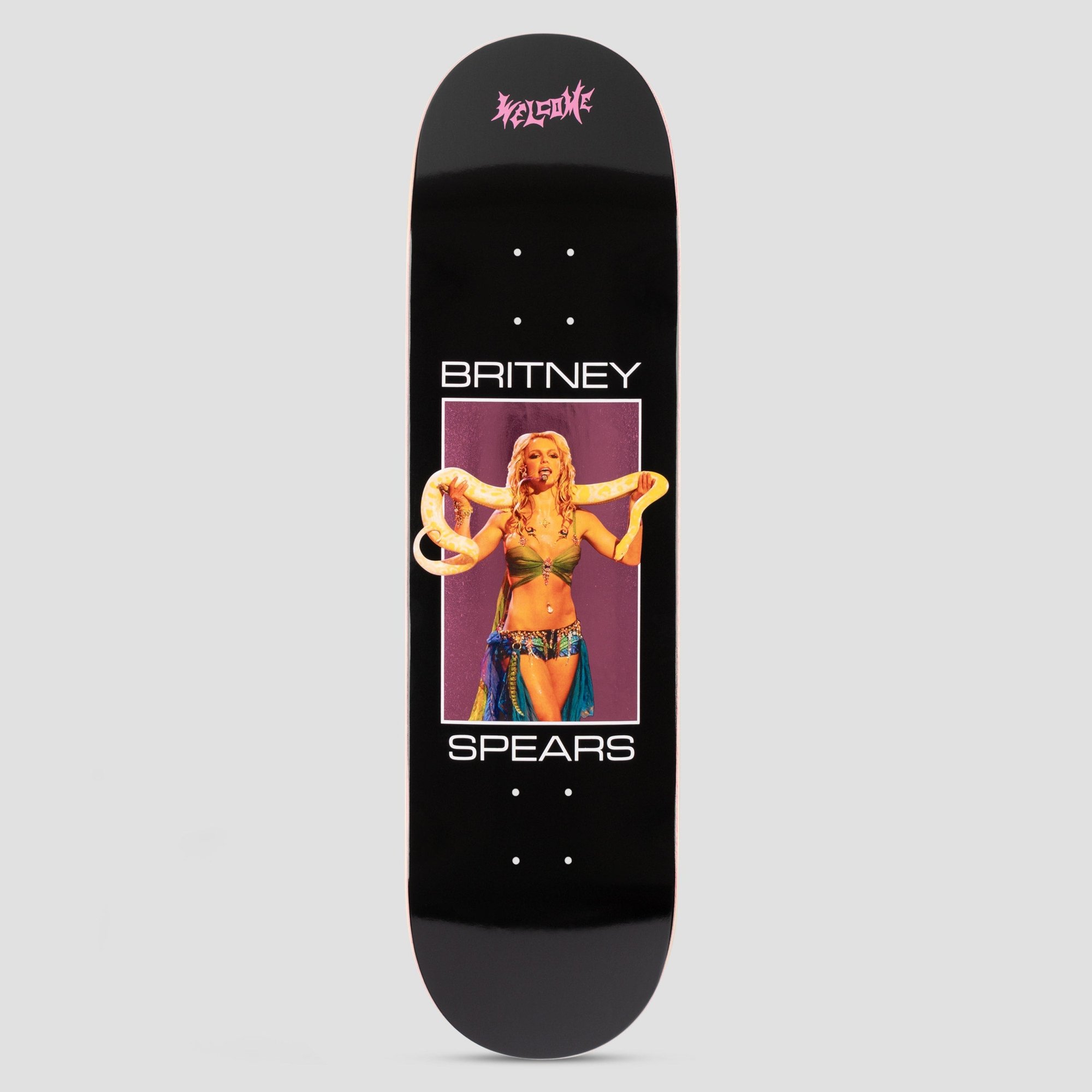 Welcome Britney Snake on Popsicle Black/Pink deck