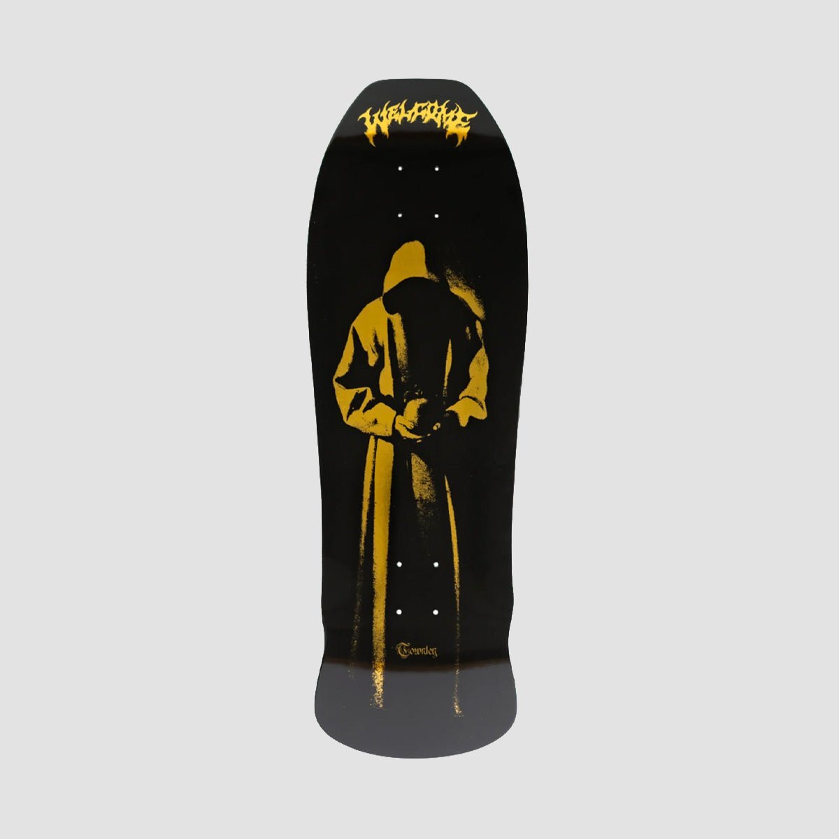 Welcome Contemplation Ryan Townley Pro Model On Early Grab (Black/Gold Foil) deck
