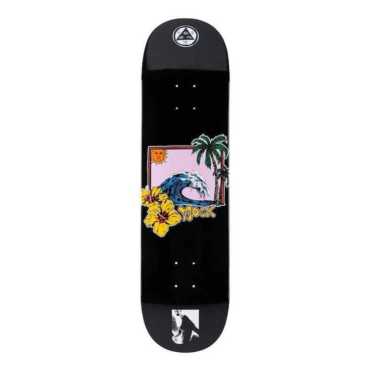 Welcome Evan Mock Wave On Island Shape Pearlescent (Pink Dip) deck