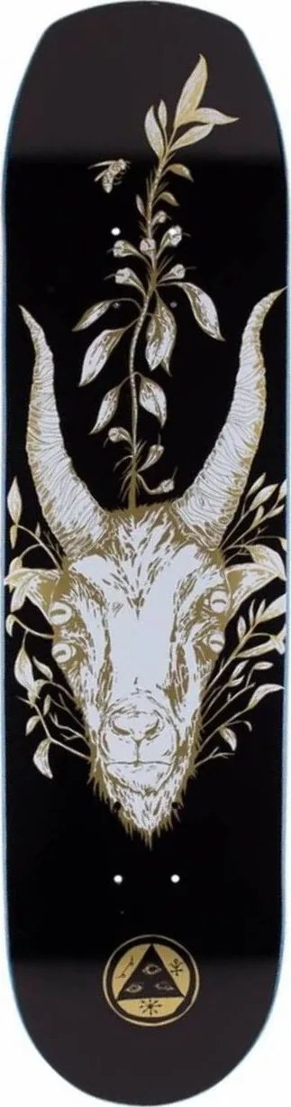 Welcome Goathead On Helm Of Awe 2.0 (Black/Gold) deck
