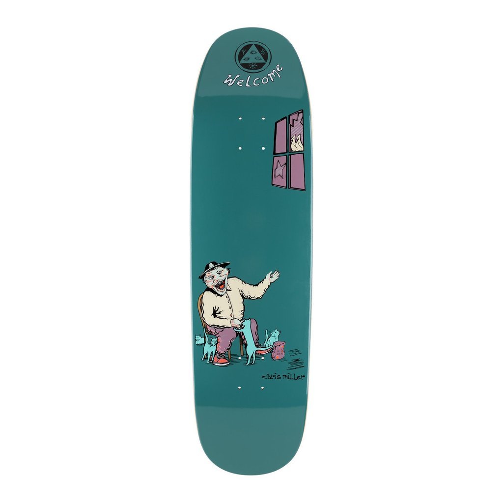 Welcome Miller Bird Feeder on Cat Blood 2.0 deck