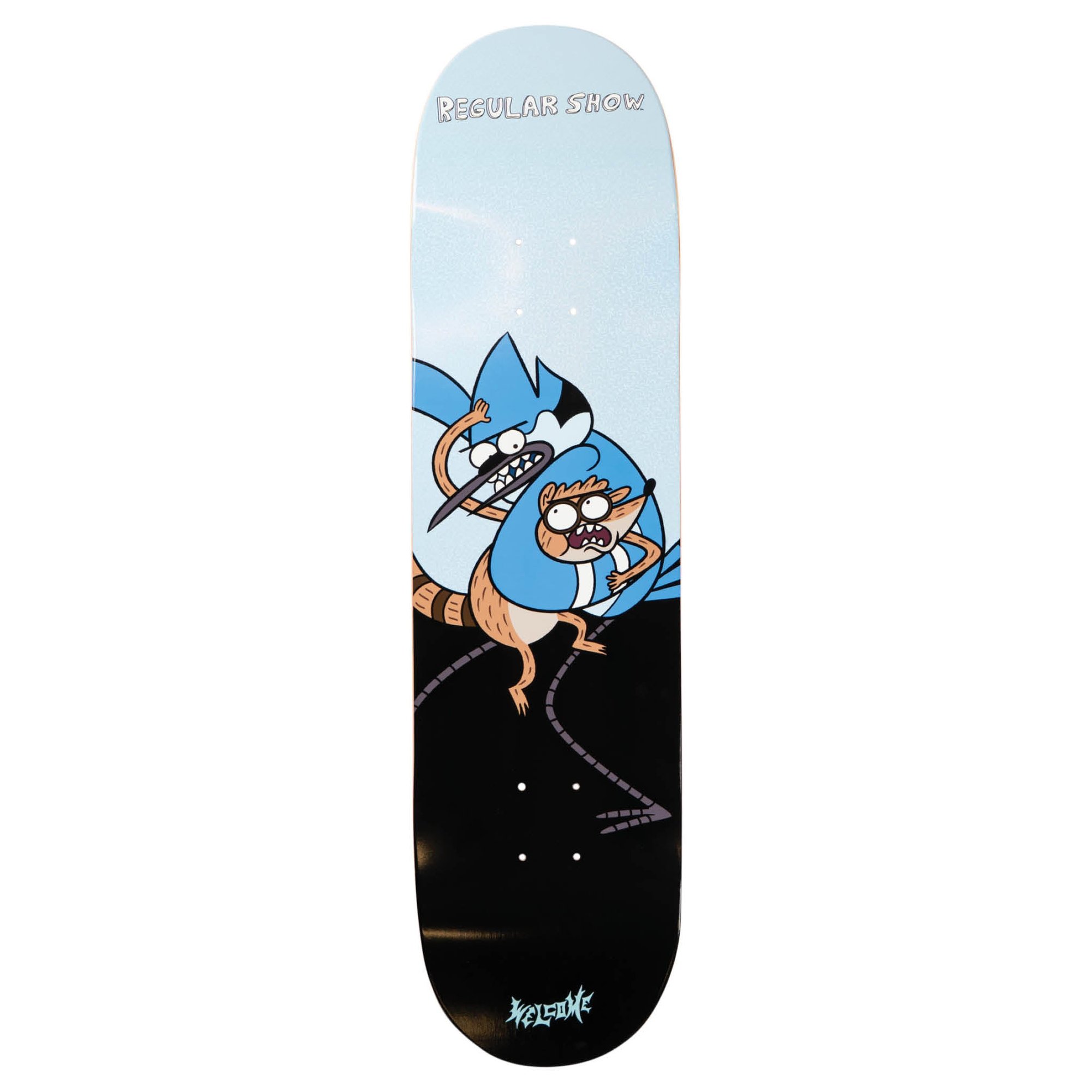 Welcome REGULAR SHOW X - Fight on Popsicle deck