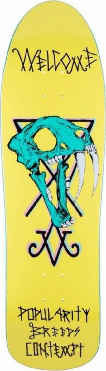 Welcome Sabreskull On Mandrake Yellow deck
