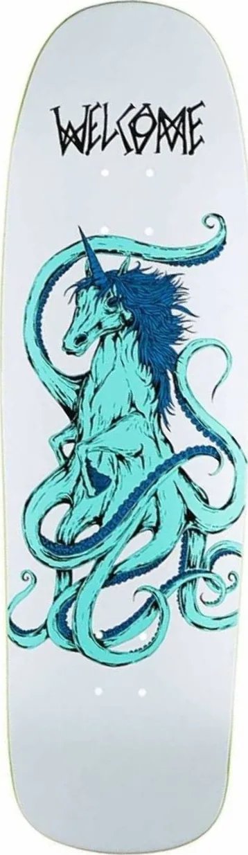Welcome Seahorse on Slappy Slap White deck