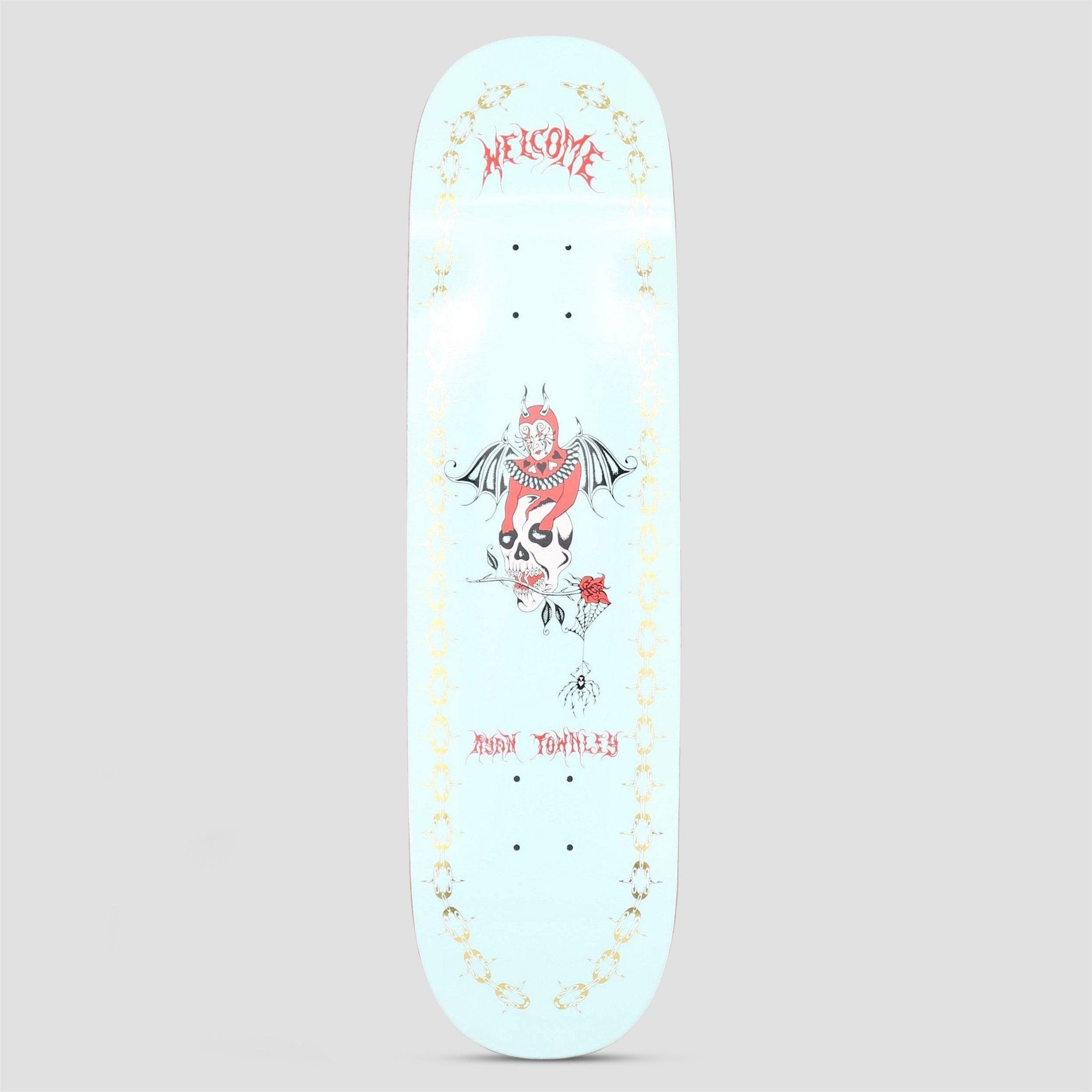 Welcome Townley Angel On Enera Light Teal / Gold deck