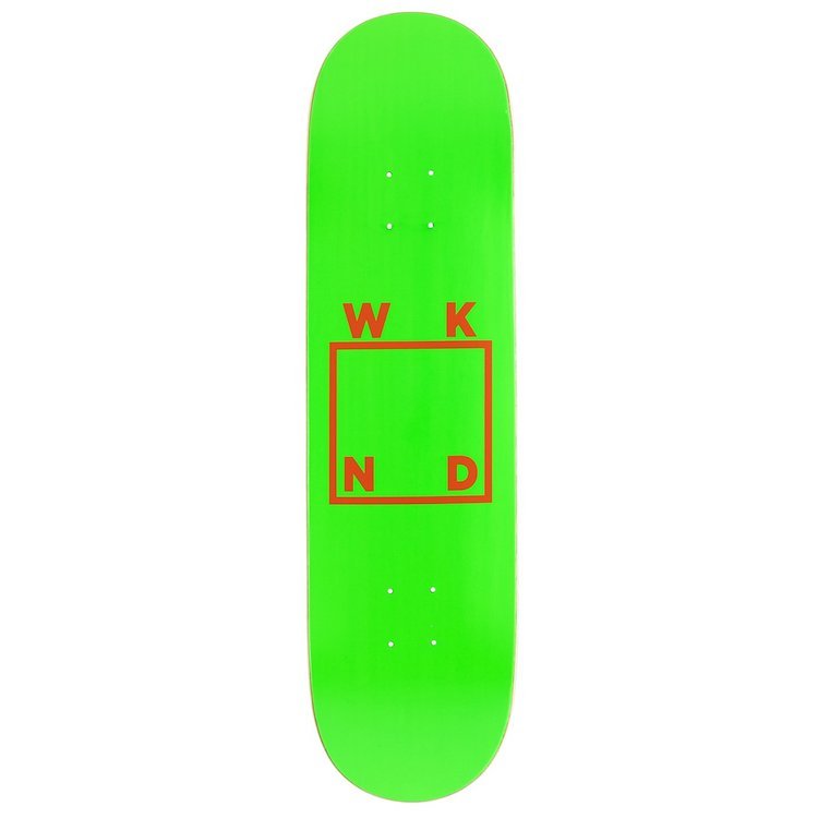 WKND Logo (Green & Orange) deck