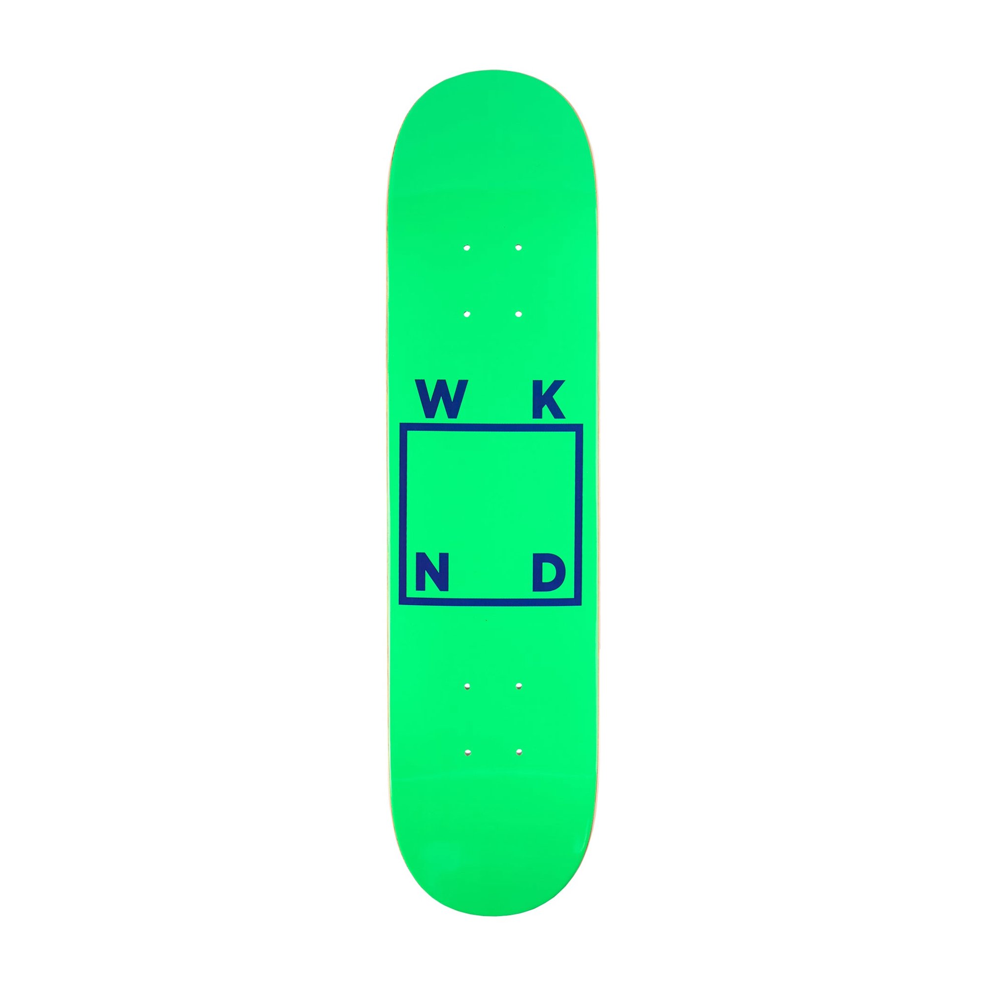 WKND 'Neon Green' Mini Logo Board deck