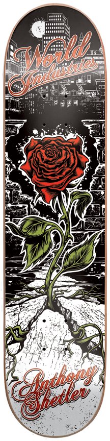 World Industries Anthony Shetler Rise deck