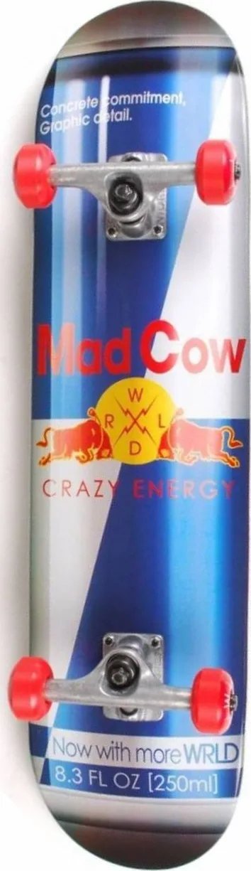 World Industries Full Mad Cow deck
