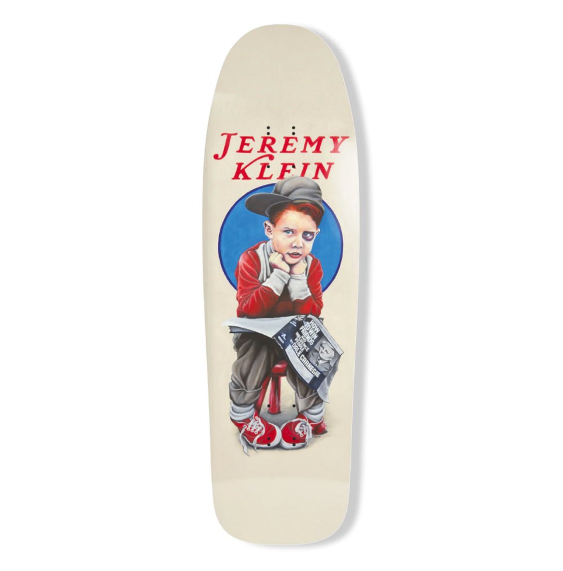 World Industries Heritage Jeremy Klein Black Eye - (Slick OG Shape) deck
