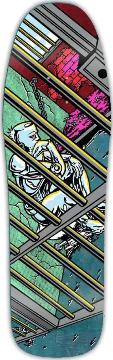 World Industries Jesse Martinez Jailed Robot (Black) deck
