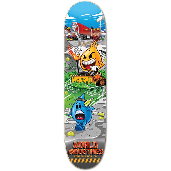 World Industries Pickleball deck