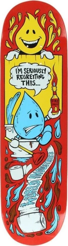 World Industries Wet Willy Regret deck