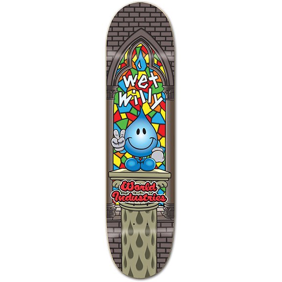 World Industries Willy Stained Glass deck