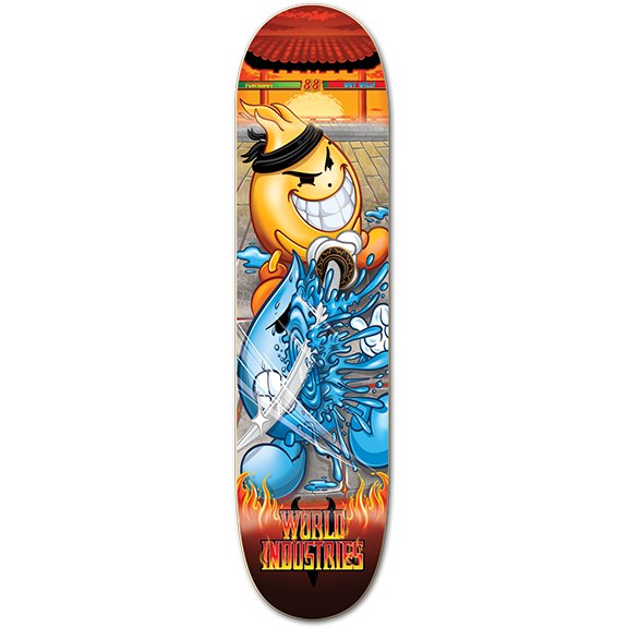 World Industries World Kombat deck