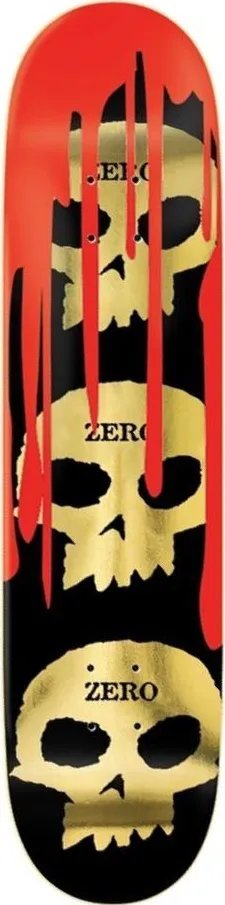Zero Burman 3 Skulls with Blood (Gold) deck