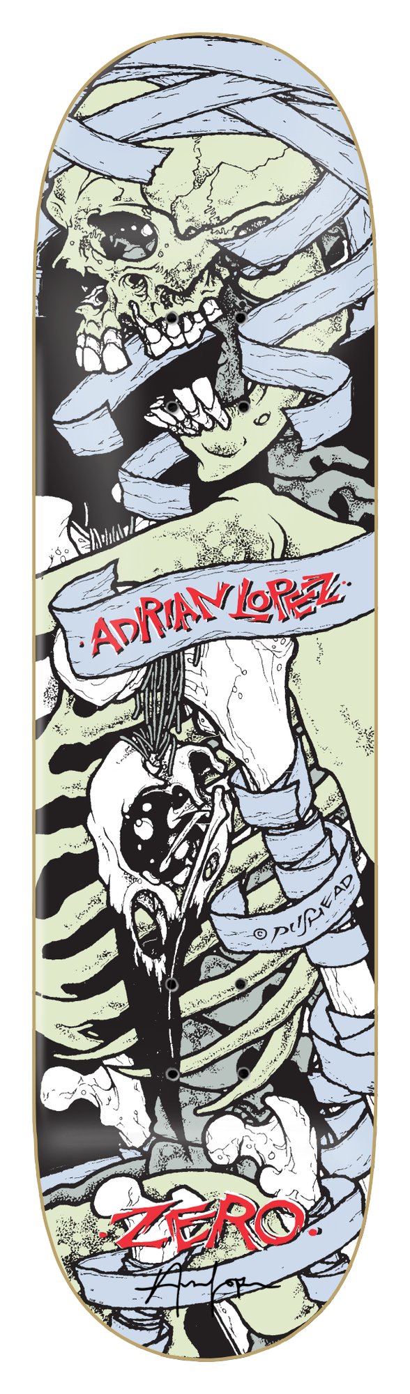 Zero Lopez - Pushead - 30 Year deck