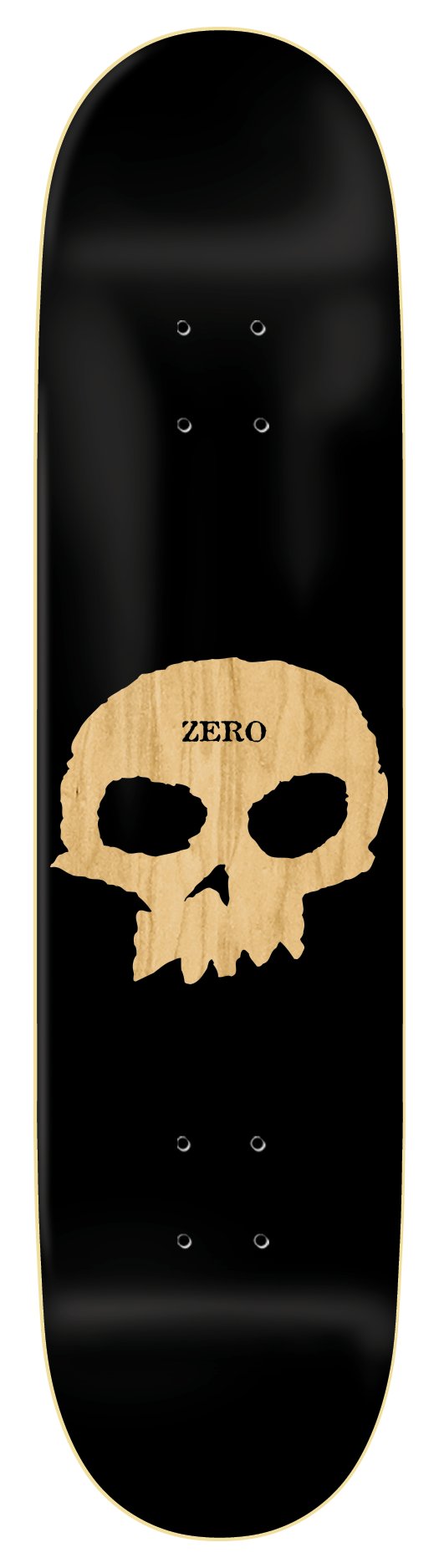 Zero Single Skull (Black/Natural) deck