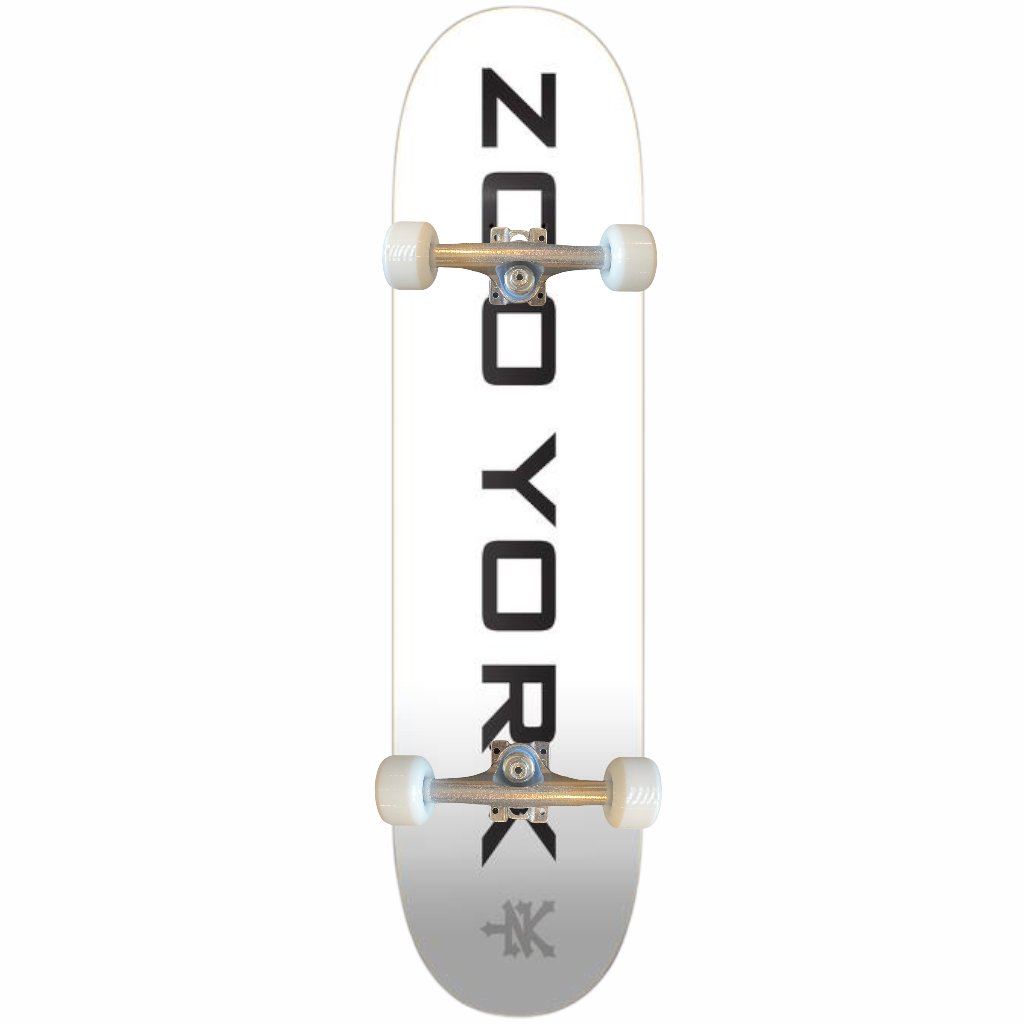 Zoo York 0G 95 Logo Block Waite/Black/Grey deck