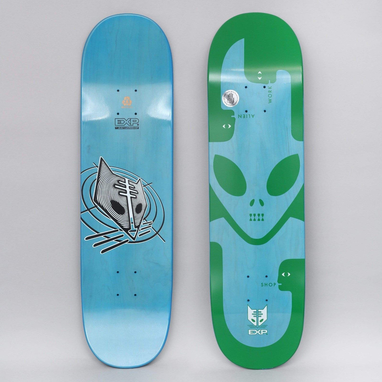 Alien Workshop EXP Green 8.0 / 8.5 deck