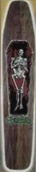 Scarecrow Coffin Longboard deck