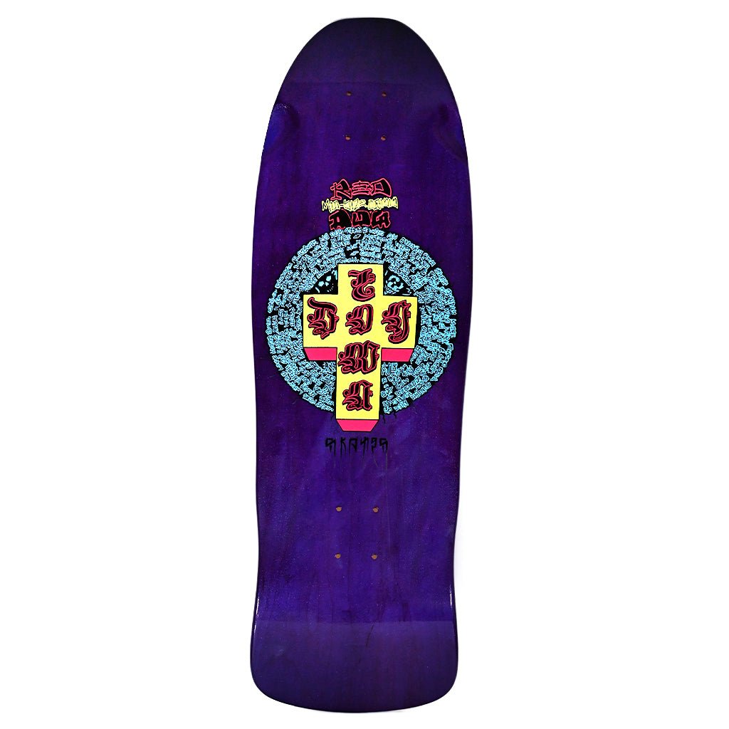 Dogtown Red Dog Mid Size Crisis x 33 (Neon Yellow) deck