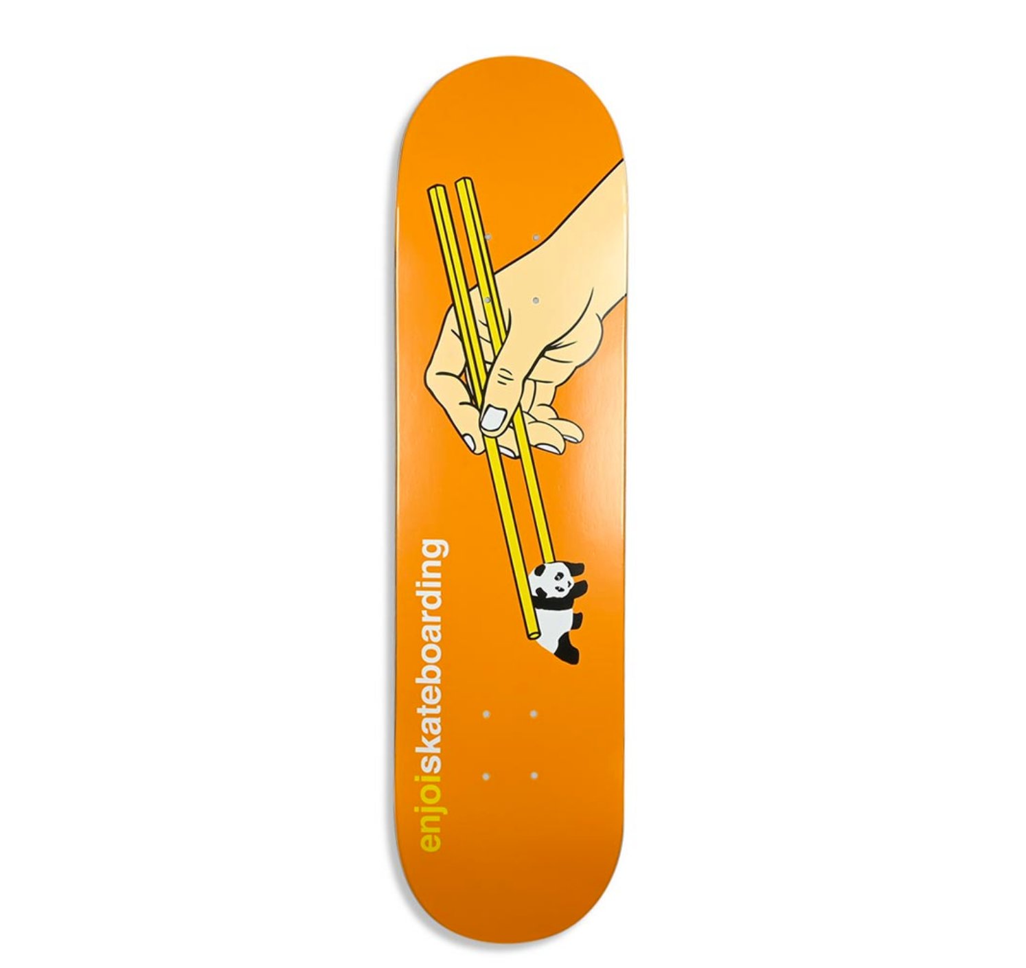 Enjoi chopsticks orange deck