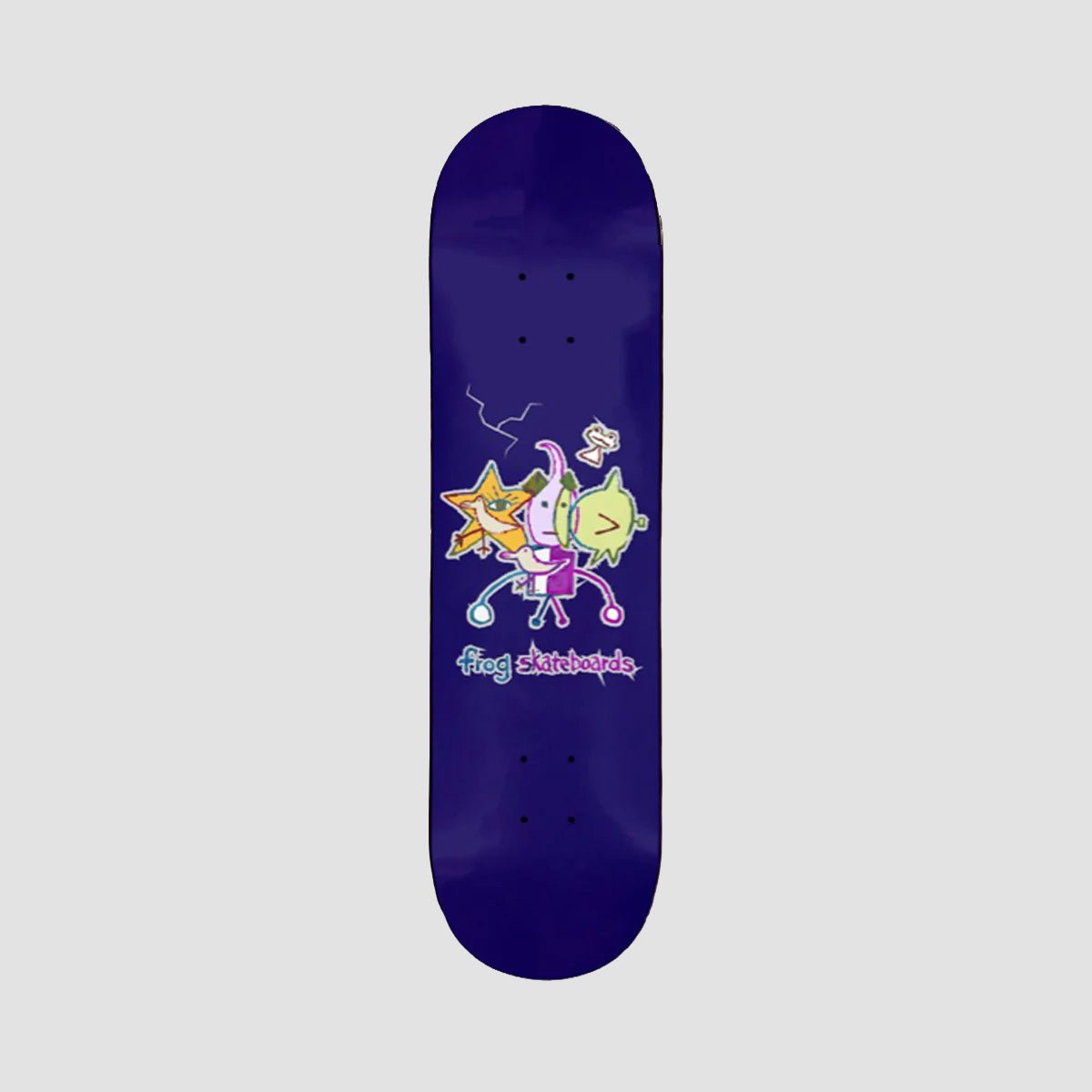Frog Cracked (Robot Boy) 8.00 deck