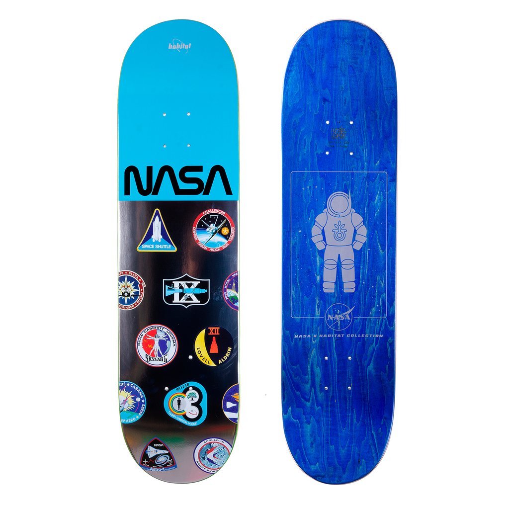 Habitat Nasa Logo Array Blue deck