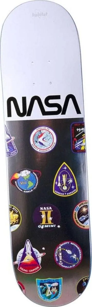 Habitat Nasa Logo Array White deck