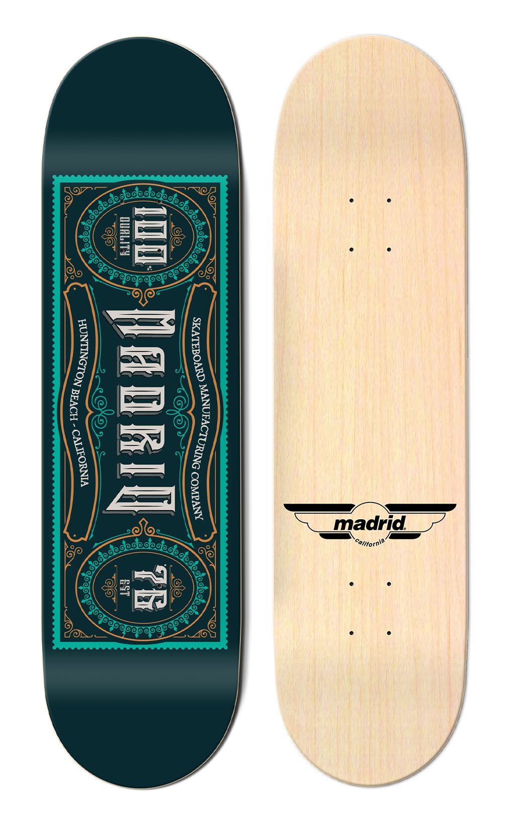 Madrid Distillery 8.5 deck