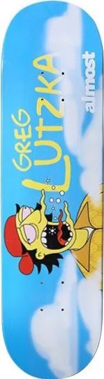 Almost Greg Luzka Simpsons (unreleased one-off) deck