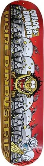World Industries Carlos de Andrade Unreleased One-Off deck