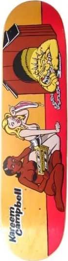 World Industries Kareem Campbell Lesbians deck