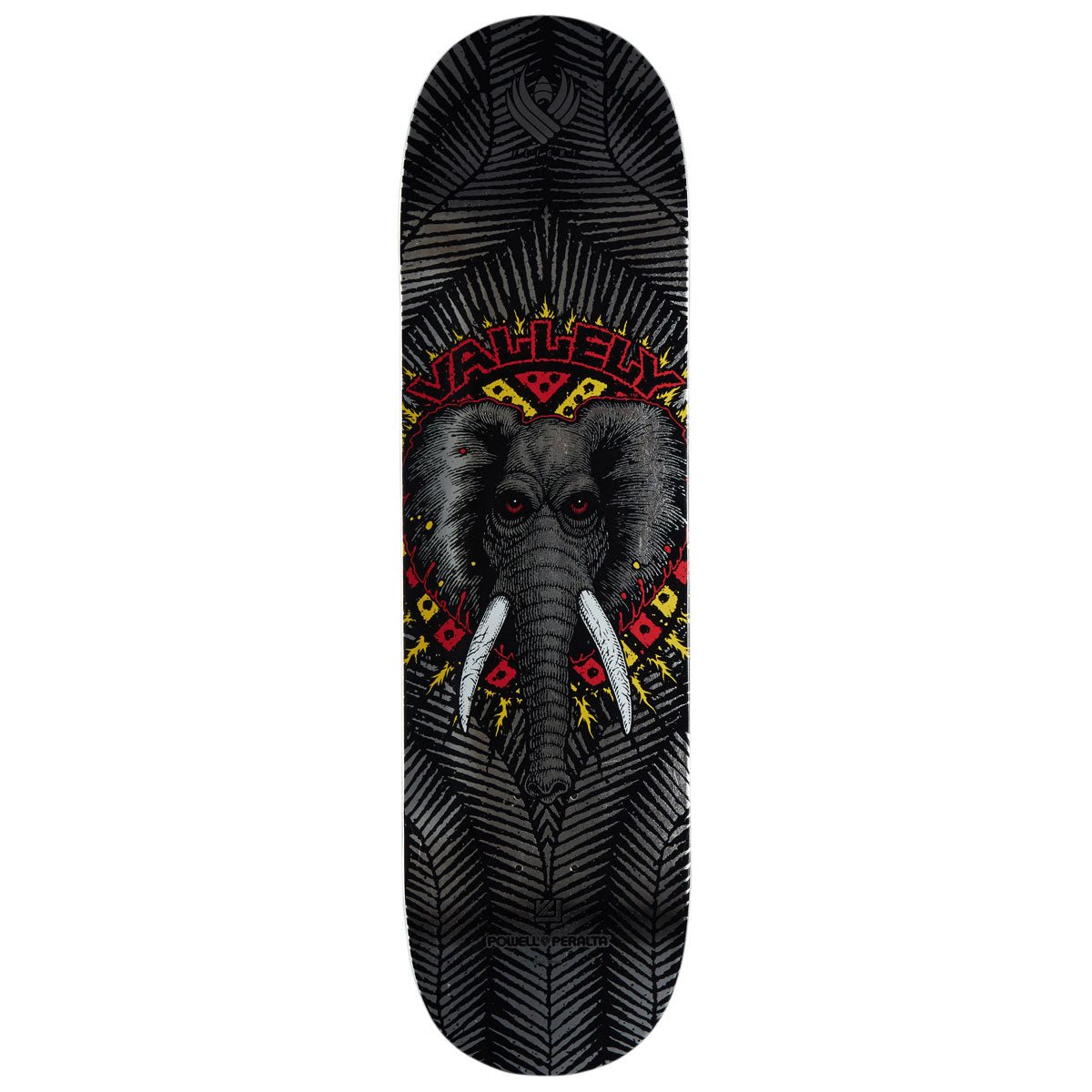 Powell Peralta FLIGHT Mike Vallely Elephant Silver Foil - 8.63" K26 deck