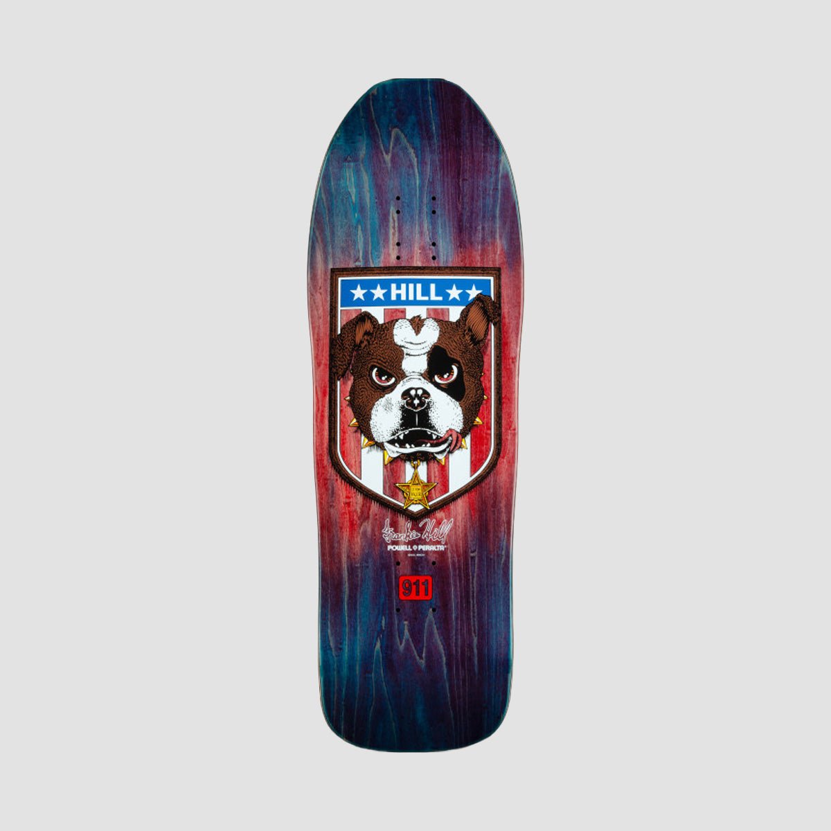 Powell Peralta Frankie Hill Bulldog Blue deck