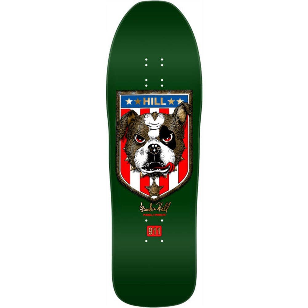 Powell Peralta Frankie Hill Bulldog Green deck