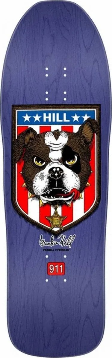 Powell Peralta Frankie Hill Bulldog Purple deck