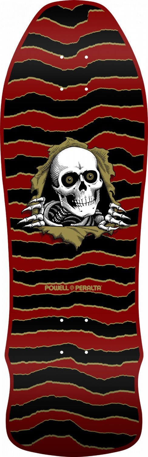 Powell Peralta GeeGah Ripper Maroon deck