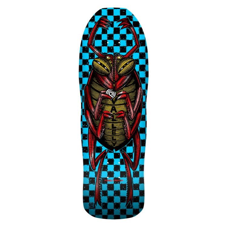 Powell Peralta Mike Vallely Bug Blue w/Red Foil deck
