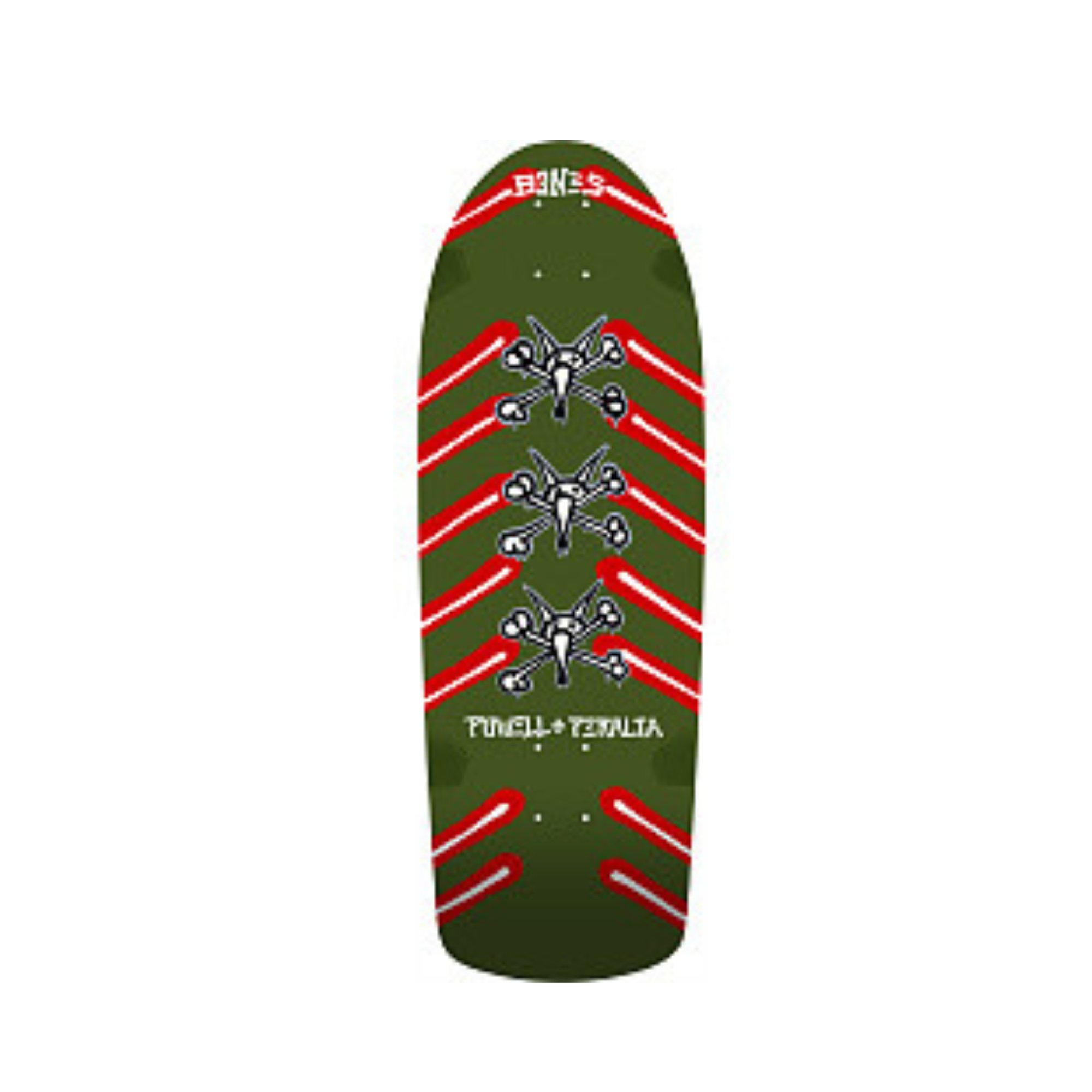 Powell Peralta OG Rat Bones Olive Green deck