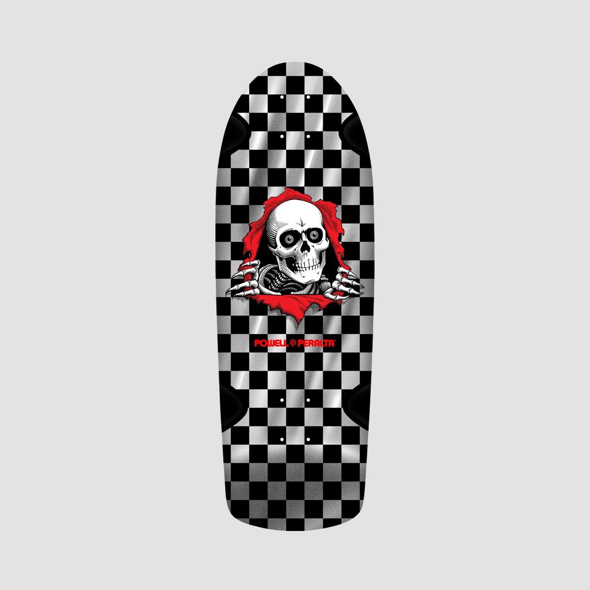 Powell Peralta OG Ripper Checker Silver Foil Ink deck