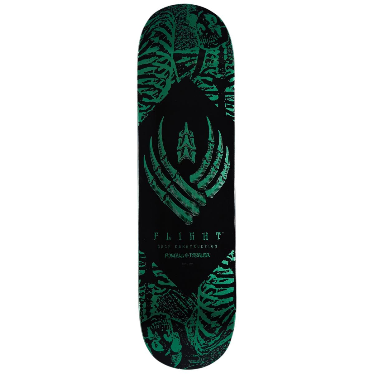Powell Peralta Skeleton Foil Teal FLIGHT - 8.13" K26 deck