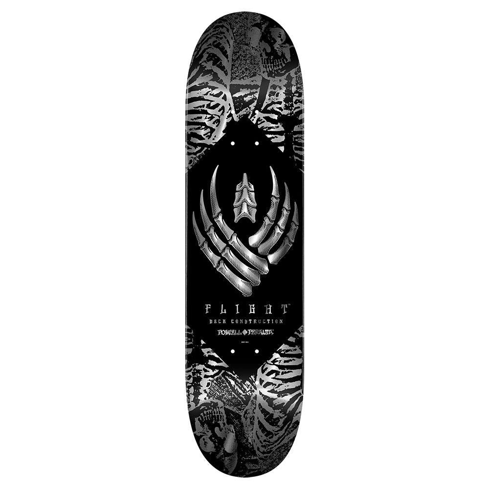 Powell Peralta Skeleton Silver Foil FLIGHT - 8.25 K26 deck