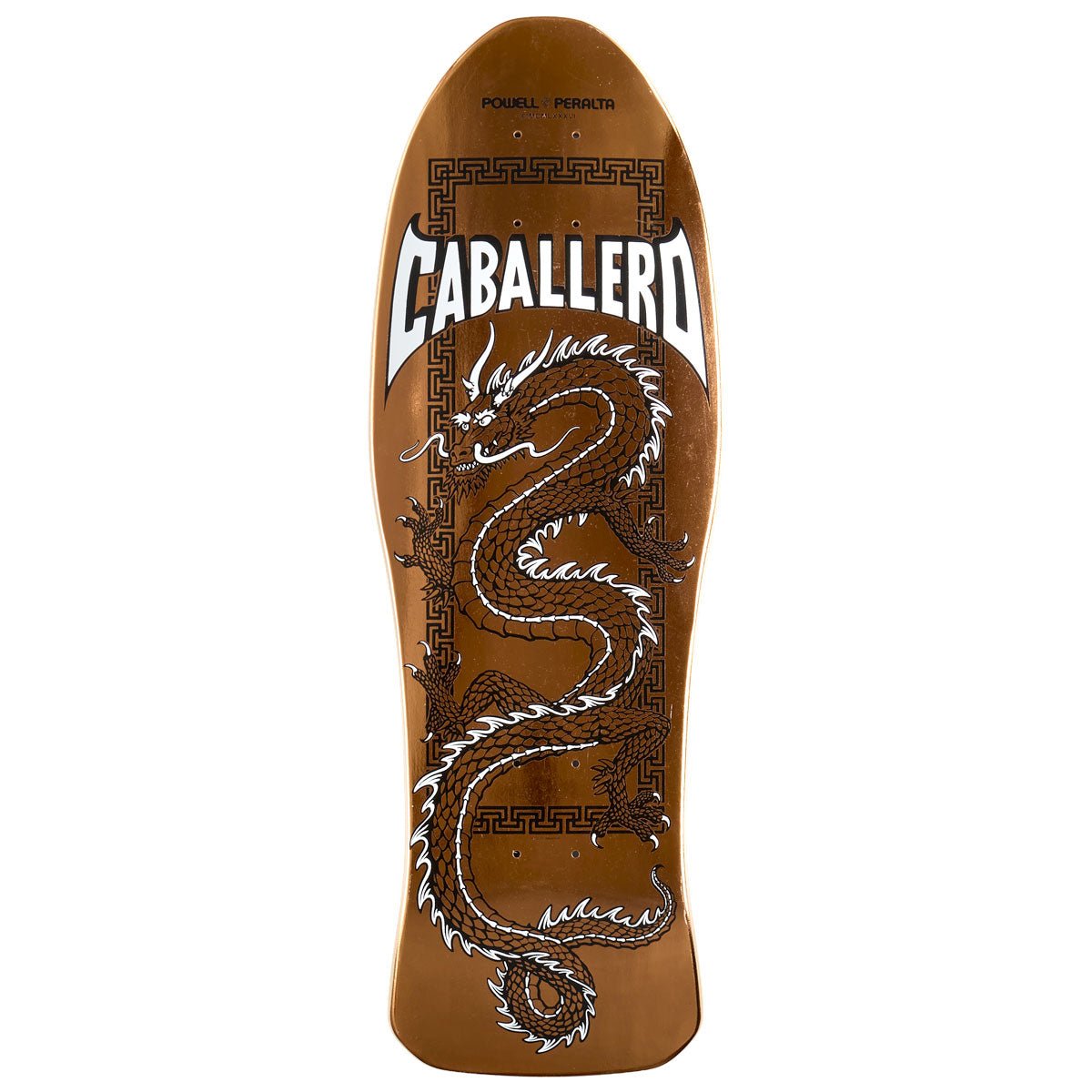 Powell Peralta Steve Caballero Chinese Dragon Turquoise Foil deck