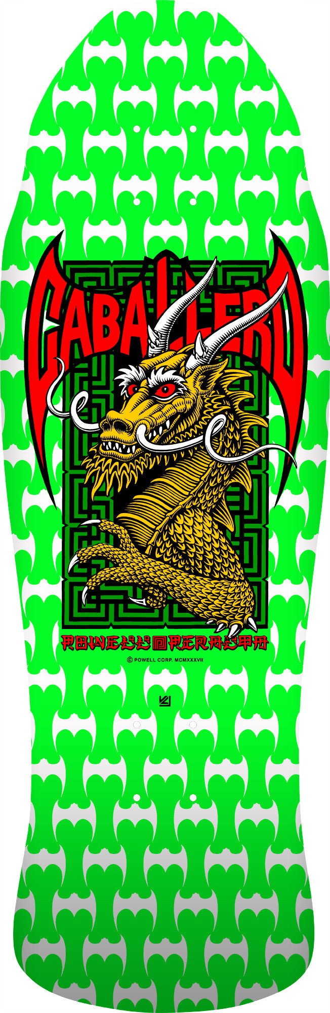 Powell Peralta Steve Caballero Street Green/White deck